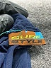 Surf Style Solid Blue Athletic Shorts Size M - photo 3
