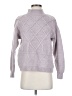 Amour Vert 100% Merino Wool Solid Purple Wool Pullover Sweater Size S - photo 1