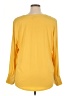 Ann Taylor Yellow Long Sleeve Blouse Size XL - photo 2
