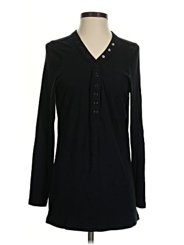Torrid Long Sleeve Henley (view 1)