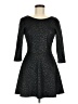 2 Hearts Black Cocktail Dress Size M - photo 1