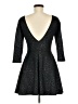 2 Hearts Black Cocktail Dress Size M - photo 2
