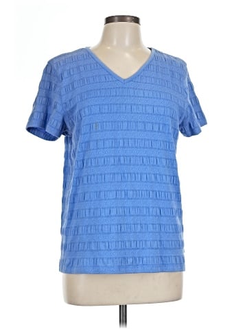 Lizwear by Liz Claiborne Short Sleeve Blouse (view 1)