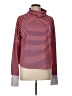Oiselle Stripes Red Turtleneck Sweater Size L - photo 1