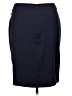 Le Suit 100% Polyester Solid Blue Formal Skirt Size 14 - photo 2