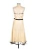 Windsor 100% Polyester Ivory Cocktail Dress Size M - photo 2