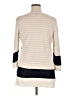 Talbots 100% Linen Stripes Ivory Pullover Sweater Size XL - photo 2