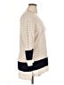 Talbots 100% Linen Stripes Ivory Pullover Sweater Size XL - photo 4