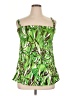 Bandolino 100% Polyester Green Sleeveless Blouse Size XL - photo 1