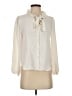 Alice Blue 100% Polyester Ivory Long Sleeve Blouse Size S - photo 1