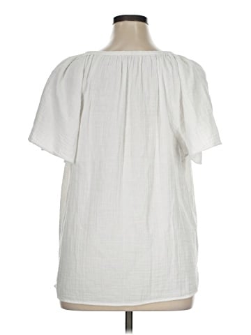 Ann Taylor LOFT Outlet Short Sleeve T-Shirt (view 2)