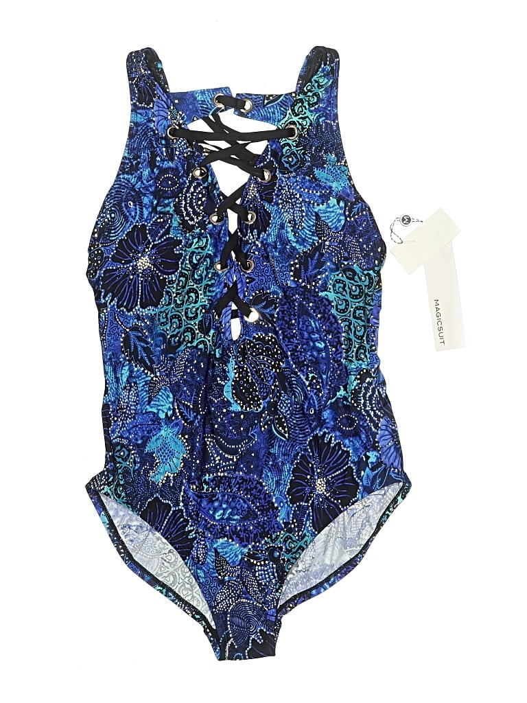 Pre-owned Magicsuit One Piece Swimsuit In Blue