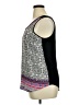 Signature Studio 100% Polyester Gray Sleeveless Blouse Size L - photo 5