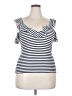Splendid White Short Sleeve Top Size M - photo 1