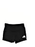 Adidas Solid Black Athletic Shorts Size 11 - 12 - photo 1