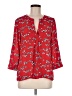 dalia 100% Polyester Red 3/4 Sleeve T-Shirt Size M - photo 1