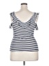 Splendid White Short Sleeve Top Size M - photo 2