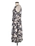 Tommy Hilfiger Paisley Ivory Blue Cocktail Dress Size 8 - photo 5