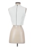 French Connection White Sleeveless Top Size 4 - photo 2
