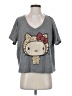 Hello Kitty Gray Short Sleeve T-Shirt Size S - photo 1