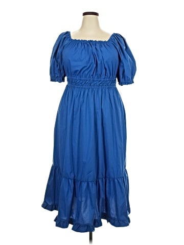 Indigo Rose Casual Dress (view 1)