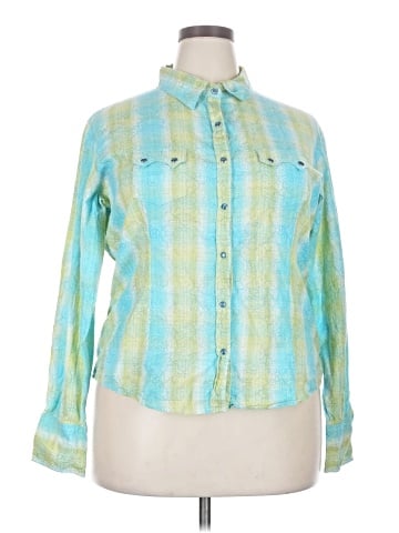Panhandle Slim Long Sleeve Button-Down Shirt (view 1)
