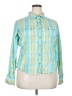 Panhandle Slim Tweed Green Long Sleeve Button-Down Shirt Size XXL - photo 1