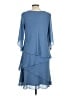 Marina 100% Polyester Blue Cocktail Dress Size 10 - photo 2