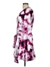 Elliatt 100% Polyester Tie-dye Purple Casual Dress Size L - photo 5