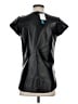 Truth and Pride 100% Leather Black Short Sleeve Top Size XS - photo 2