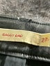 Levi's 100% Polyester Black Casual Pants Size 27 waist - photo 8