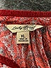 Lucky Brand Red Long Sleeve Blouse Size XL - photo 7