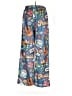 Unbranded 100% Polyester Print Blue Casual Pants Size XL - photo 2