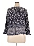Old Navy Blue 3/4 Sleeve Blouse Size XL - photo 2
