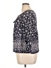 Old Navy Blue 3/4 Sleeve Blouse Size XL - photo 5
