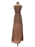 Sabo 100% Polyester Brown Casual Dress Size XS - photo 1