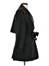 H&M 100% Polyester Black Trenchcoat Size S - photo 4