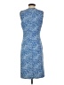 J. McLaughlin Print Blue Cocktail Dress Size S - photo 2