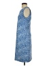 J. McLaughlin Print Blue Cocktail Dress Size S - photo 5