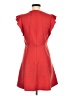 BCBGeneration Solid Red Casual Dress Size 8 - photo 2