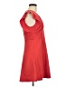 BCBGeneration Solid Red Casual Dress Size 8 - photo 4