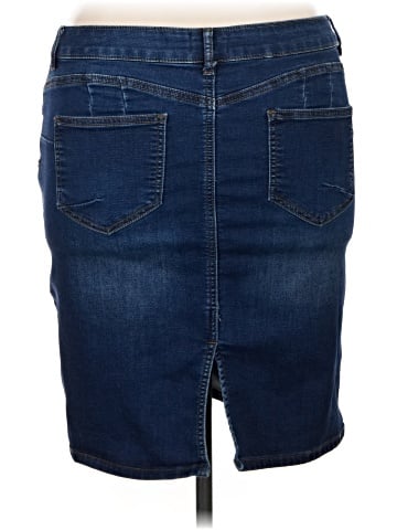 Angel Kiss Denim Skirt (view 2)
