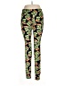 Lularoe Print Green Leggings Size 1X (Tall & Curvy) - photo 1