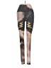 Teeki Metallic Black Yoga Pants Size XS - photo 2