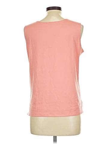 Susan Graver Sleeveless T-Shirt (view 2)