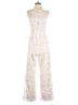 Julia Jordan 100% Polyester Ivory Jumpsuit Size 2 - photo 1