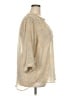Rose + Olive 100% Polyester Ivory 3/4 Sleeve Blouse Size 2X - photo 4