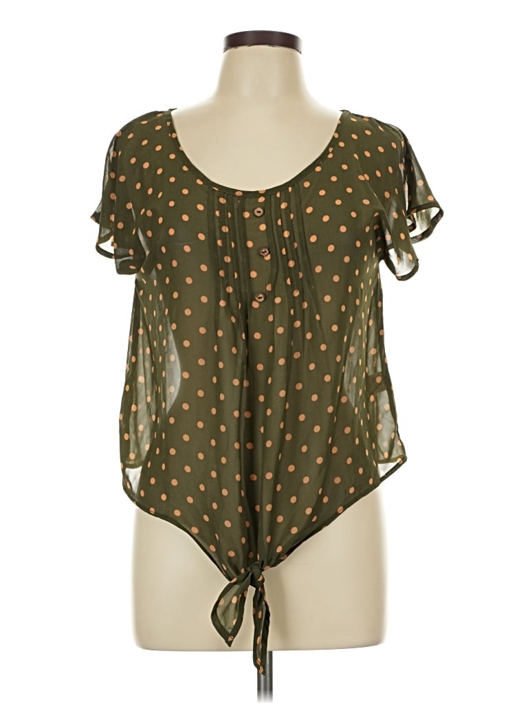 Pre-owned Mine Short Sleeve T-shirt In Green