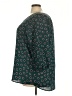 Papermoon 100% Polyester Teal 3/4 Sleeve Blouse Size 3X - photo 5