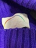 Bogner Purple Turtleneck Sweater Size S - photo 7
